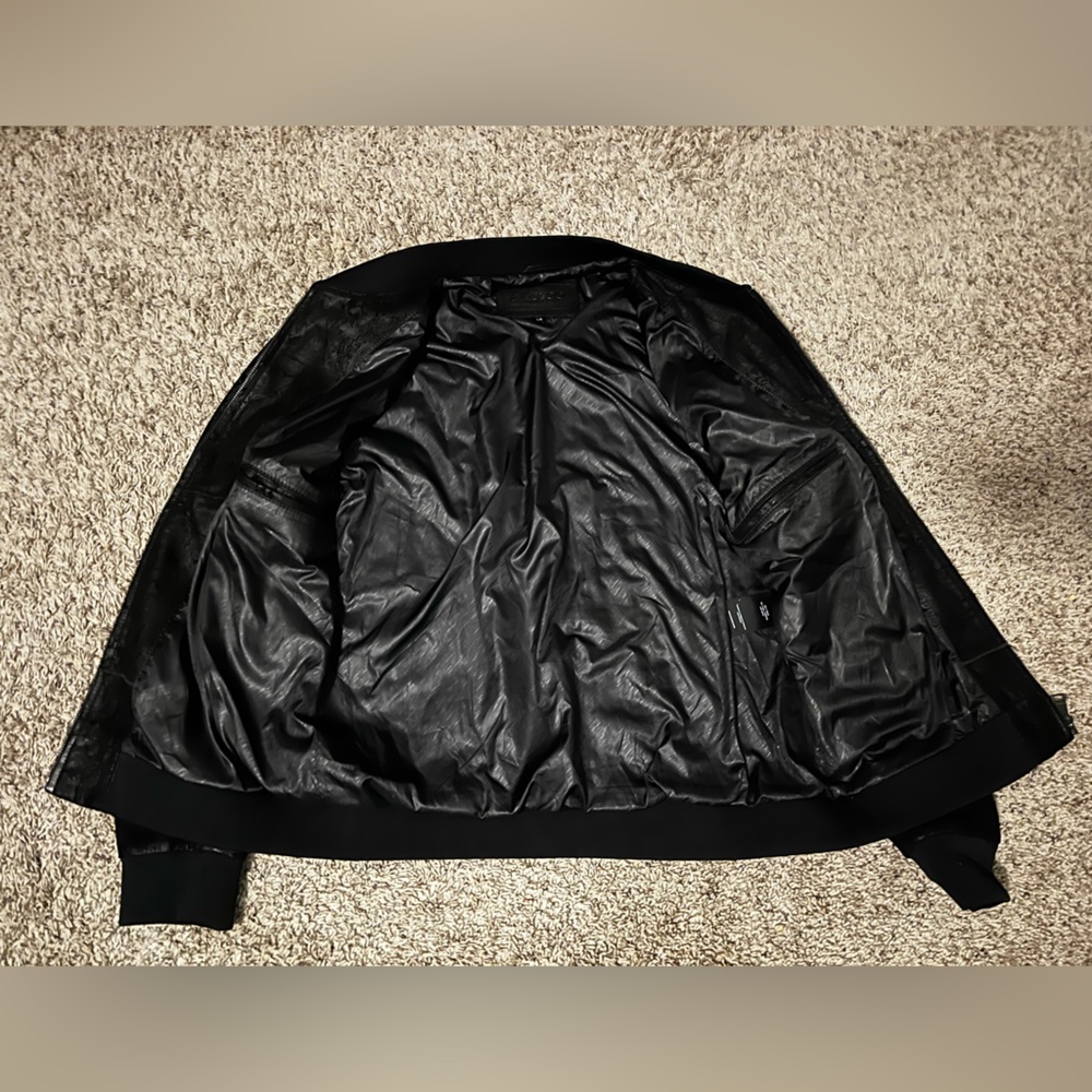 Black Patterned Maczoo Jacket - image 4